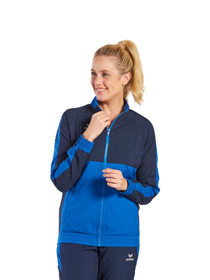Damen Six Wings Präsentationsjacke in new royal/new navy