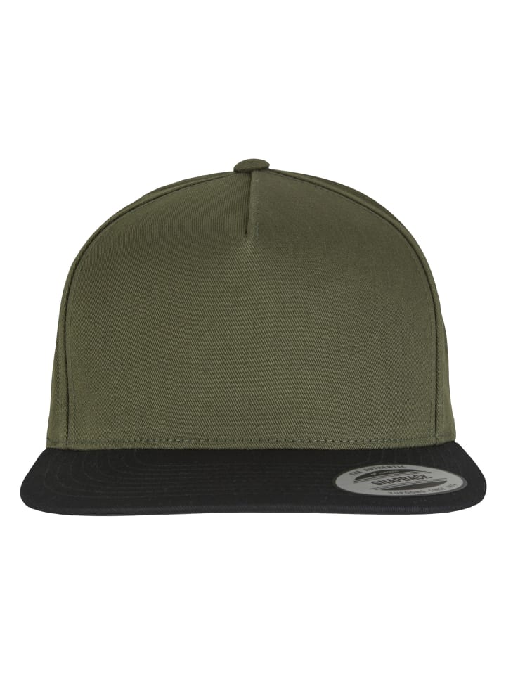 Snapback - Classic in olive/black