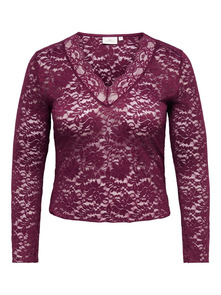 Bluse in Fig