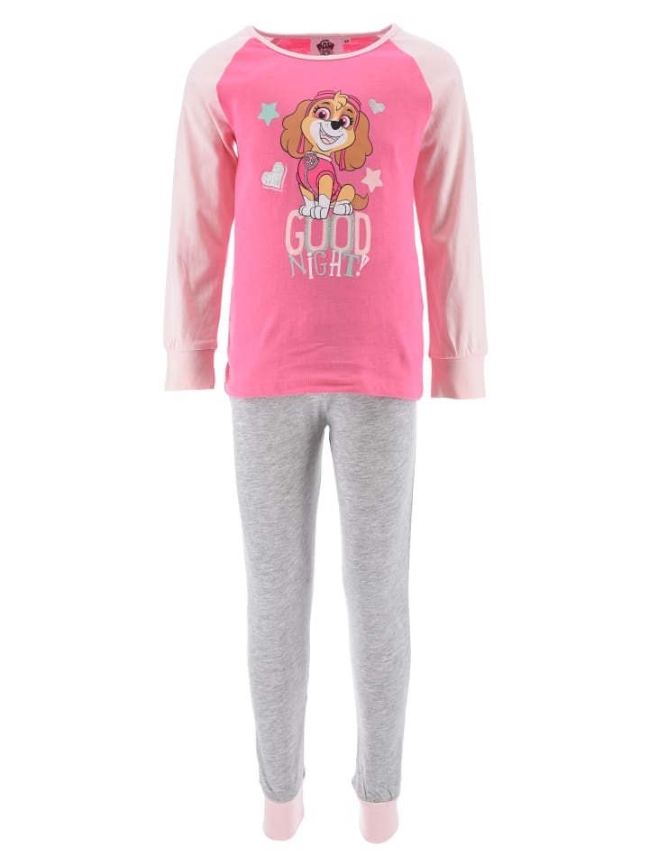 2tlg. Outfit: Schlafanzug Good Night Skye in Pink