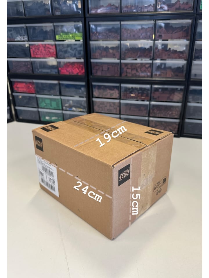 2x4 Bausteine Pick a Brick Box - ab 3 Jahren in gray