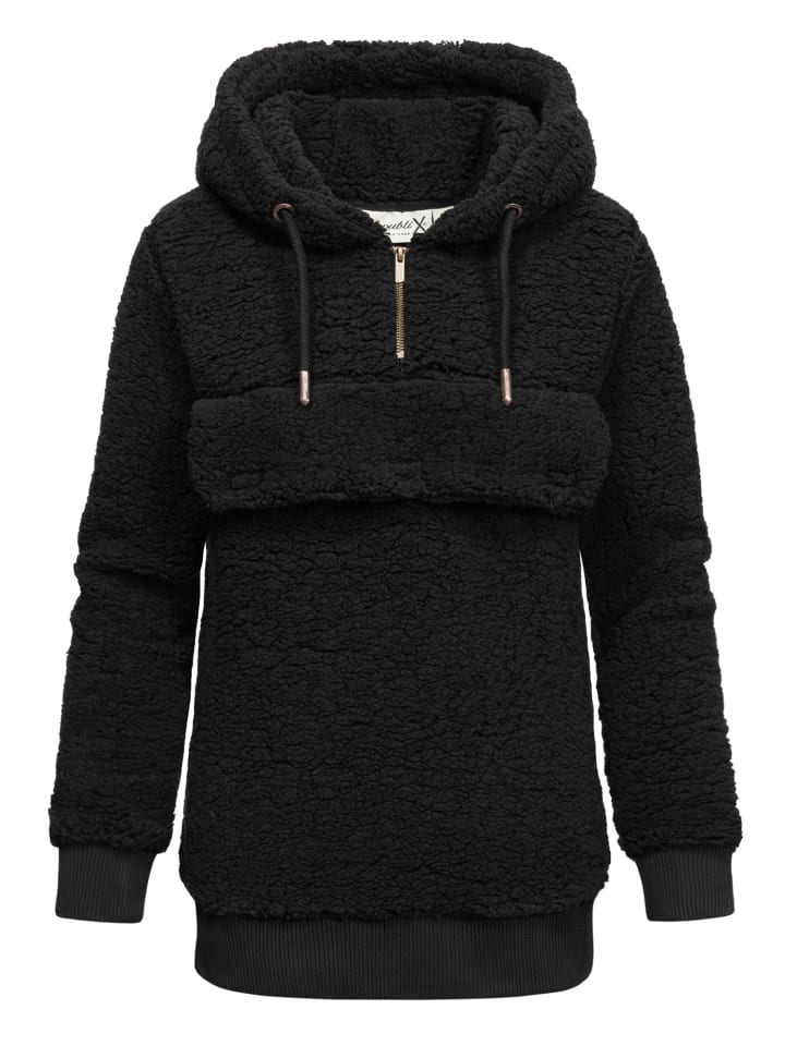Kapuzenpullover VALENTINA in Schwarz