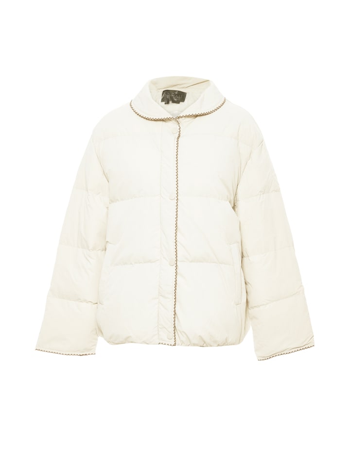 Damen Jacket in Wollweiss