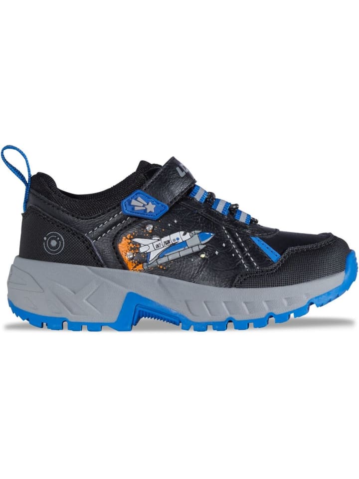 Kinder Sneaker "Rekato Flashlight Shoes" in Schwarz