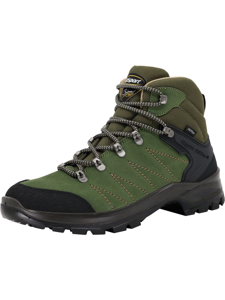 Gummistiefel SchnürGummistiefel in oliv/schwarz