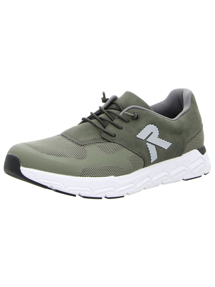 Lowtop-Sneaker in olive/olive/moor