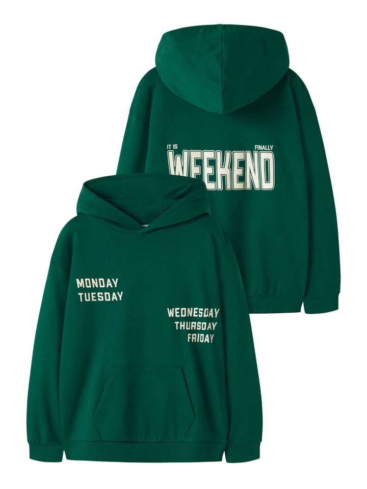 Hoodie in Evergreen1