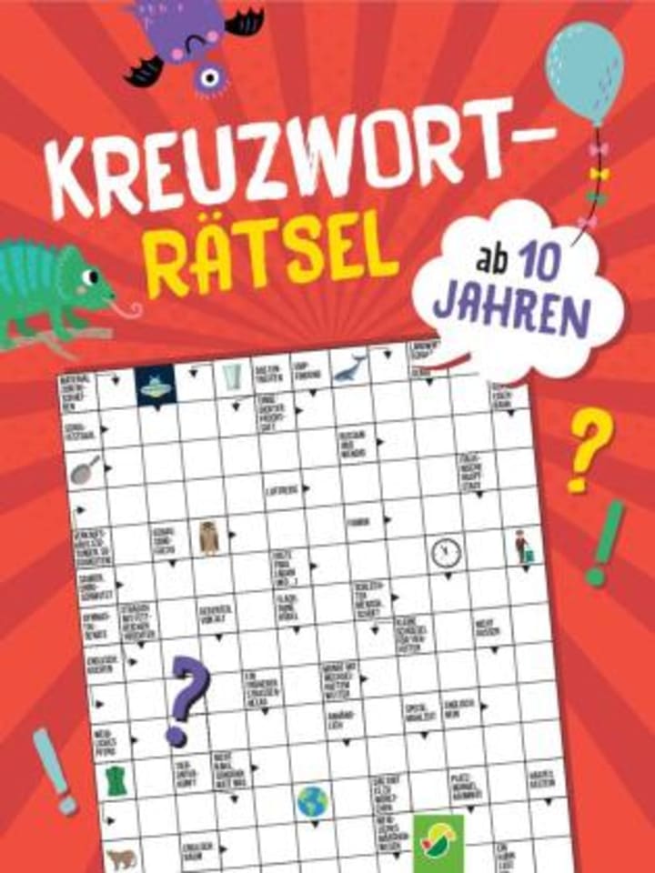 Buch - Kreuzworträtsel ab 10 Jahren