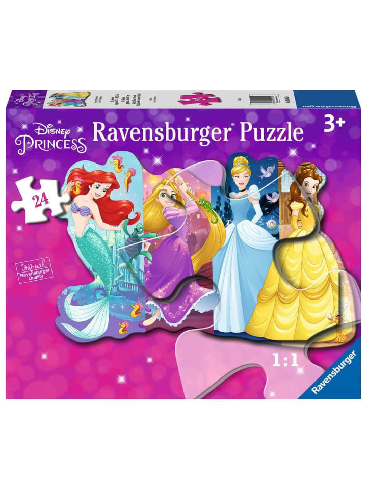 Ravensburger Puzzle 24 Teile Schöne Prinzessinnen in bunt