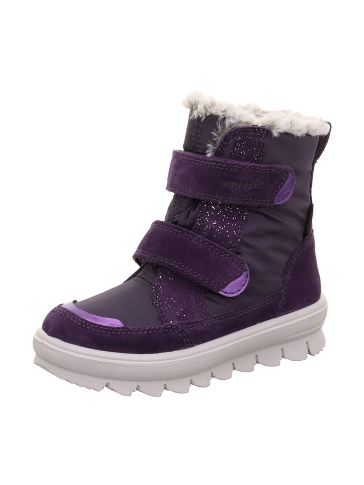 Winterstiefel in Lila