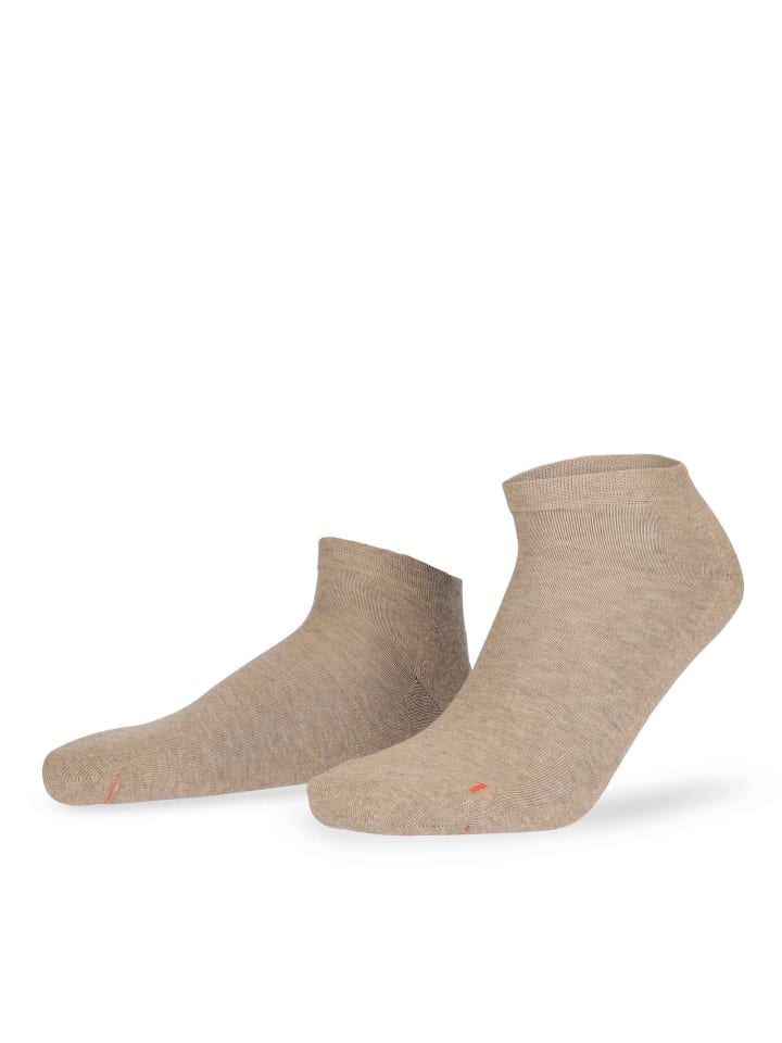 Sneakersocken Air Plush Plüschsohle in silber