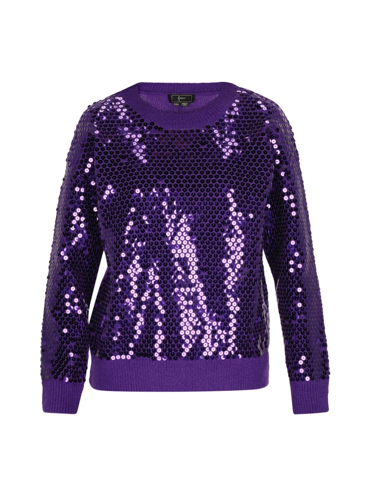 Damen Pullover in Pflaume