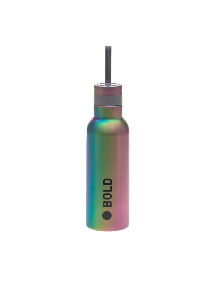 Lässig Trinkflasche Kinder - Edelstahl, rainbow