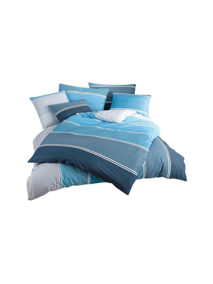 Bettwäsche Aqua in blau