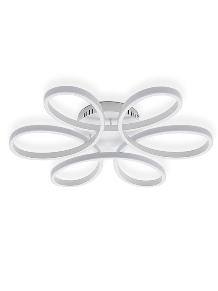 Deckenlampe LED blütenblattförmig modernes Design 58x58 cm