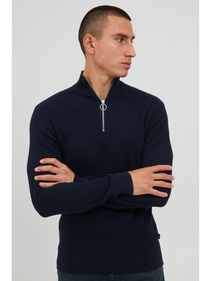 Stehkragenpullover CFKarlo in Blau