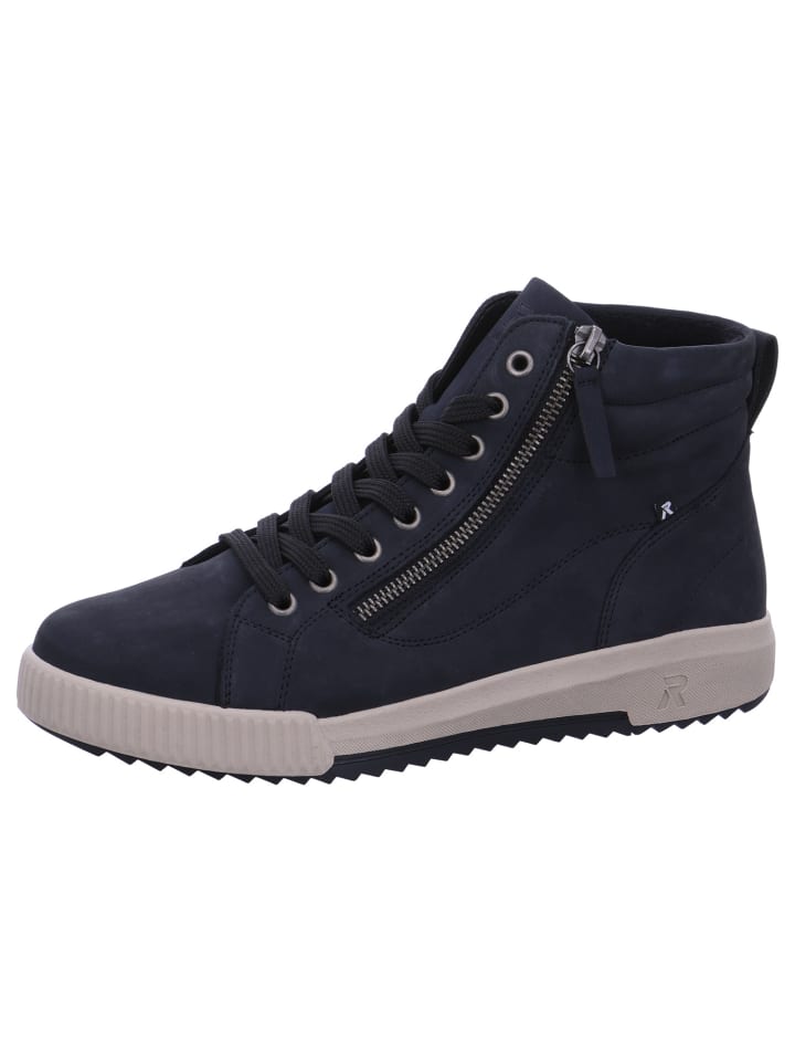 Schnürstiefel in Blau