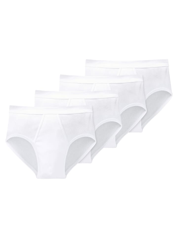 Slip 4er Pack in Weiß