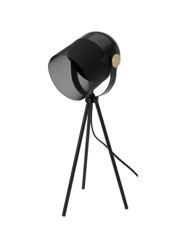 Tischlampe in schwarz