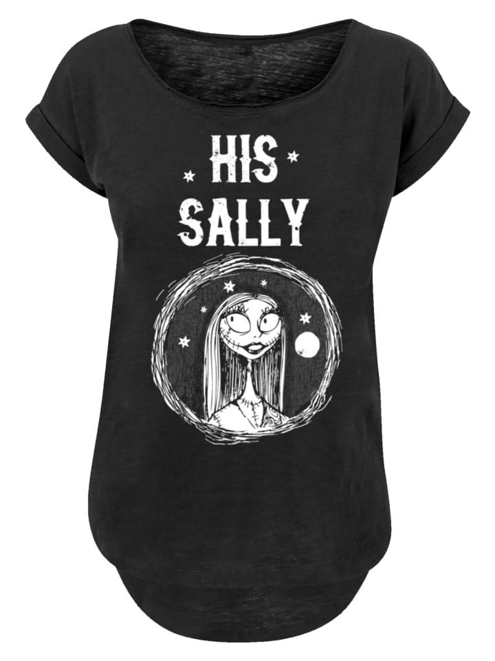 F4NT4STIC Long Cut T-Shirt Disney Nightmare Before Christmas His Sally in  schwarz günstig kaufen | limango