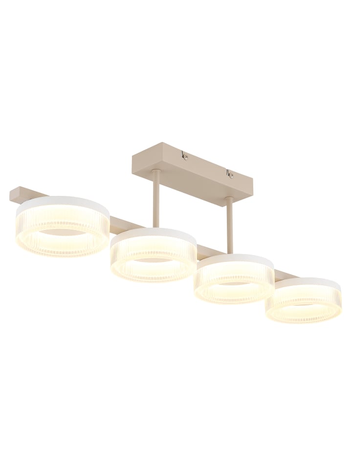 Deckenleuchte "ZARA" in beige