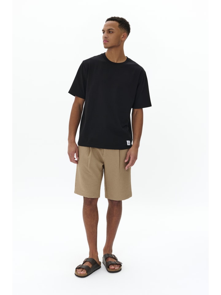 Shorts MAfisher Gerade Passform in Plaza Taupe