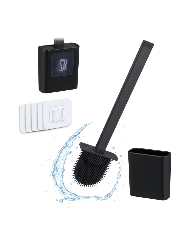 Toilettenbürste in Schwarz