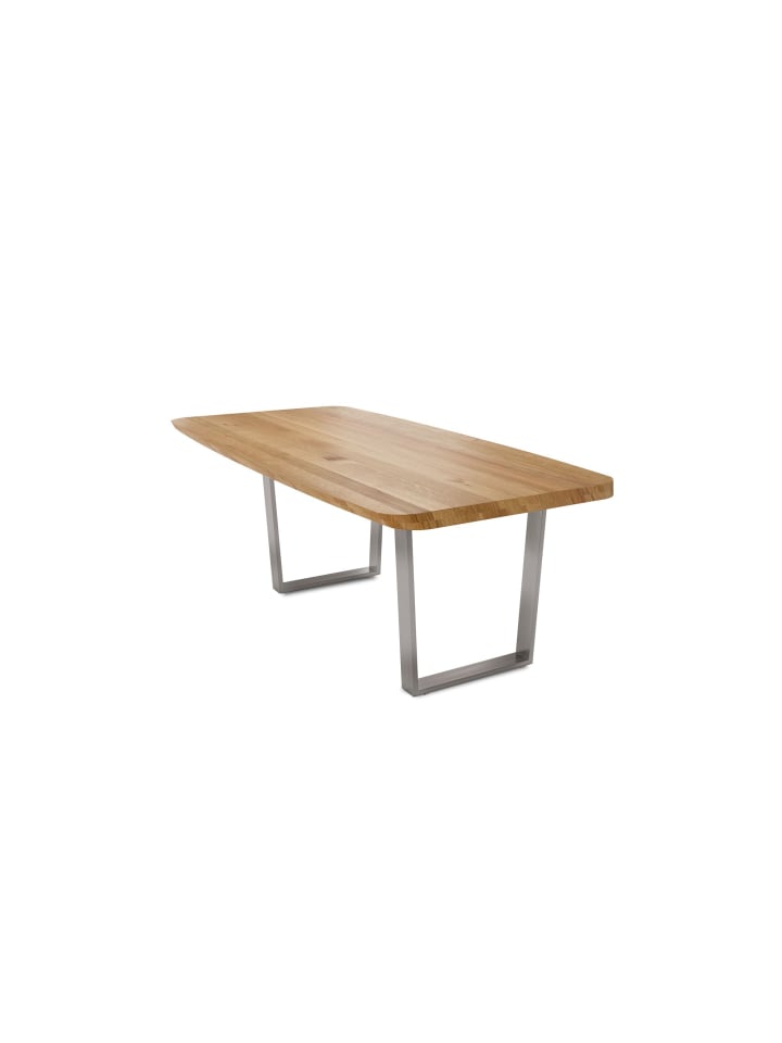 MASSIVHOLZTISCH Danette 8 140x77x90 Esszimmertisch Wildeiche geölt