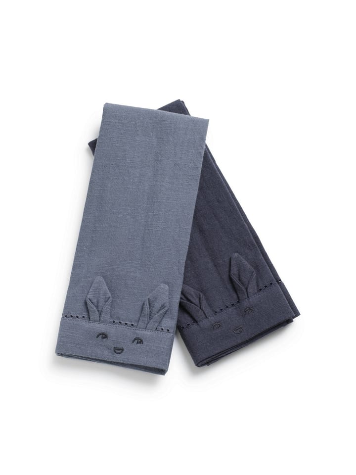 Servietten 2er-Set - Tender Blue / Juniper Blue in Blau