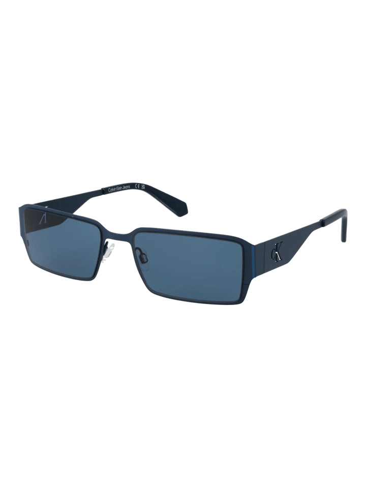 Unisex Sonnenbrille Rechtwinklig Blau