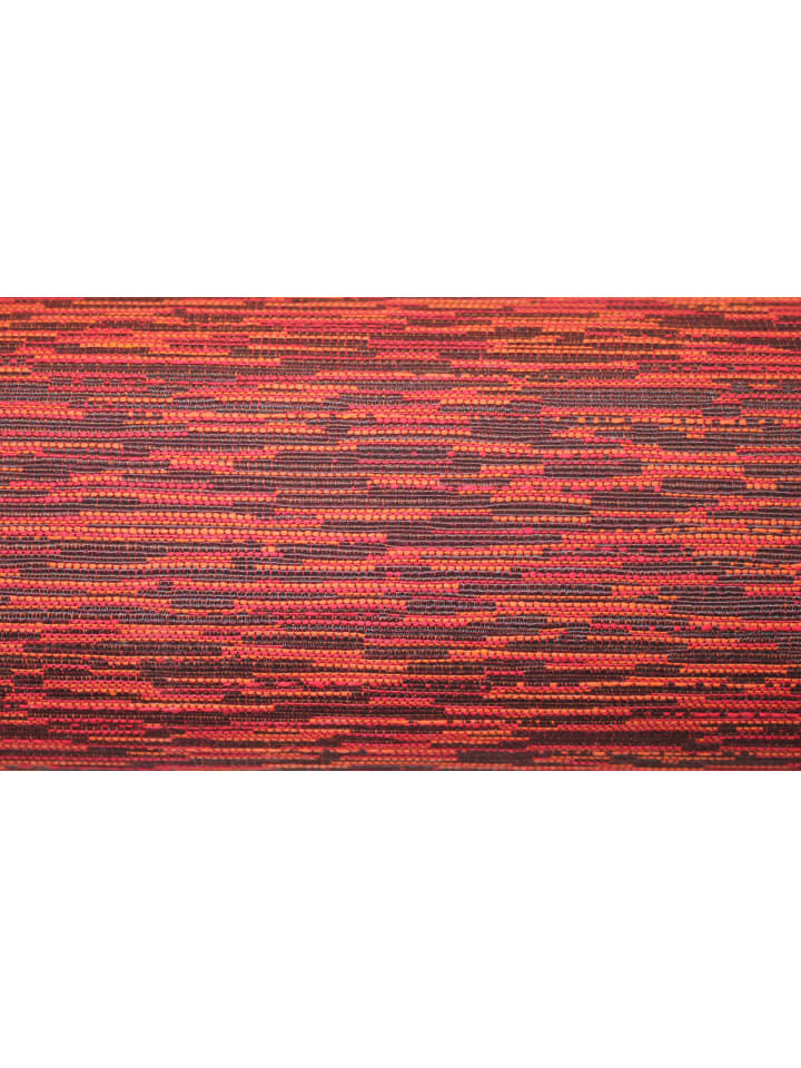 1 Mira Jacqu.Teppich uni Fb.rot 138/220 cm in rot