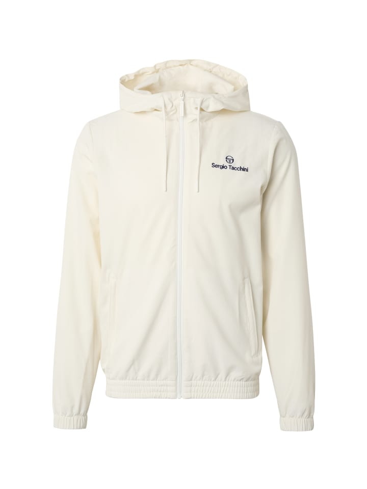 Track Jacket in gardenia/navy