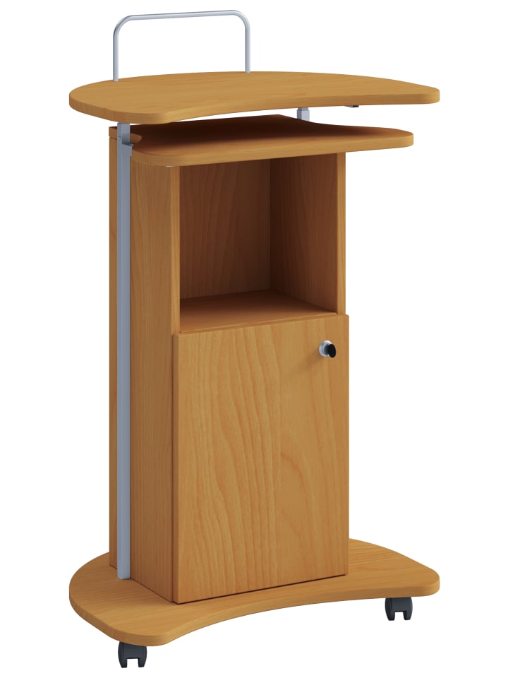 Schreibtisch Komil Braun 56 x 41 cm