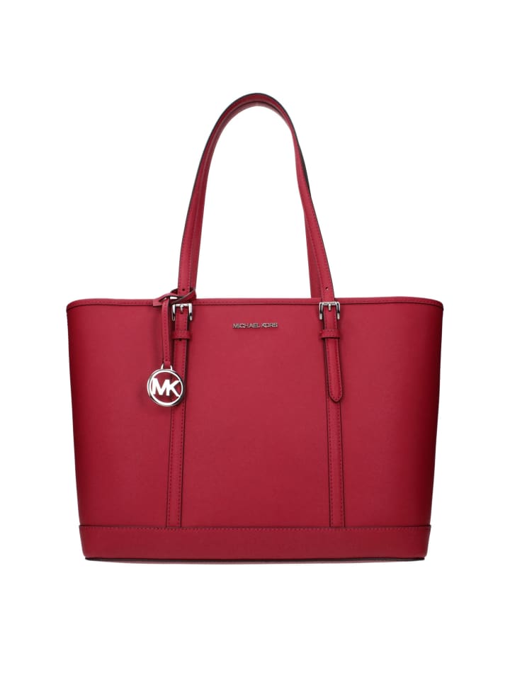 Rot Leder Schulter Tasche