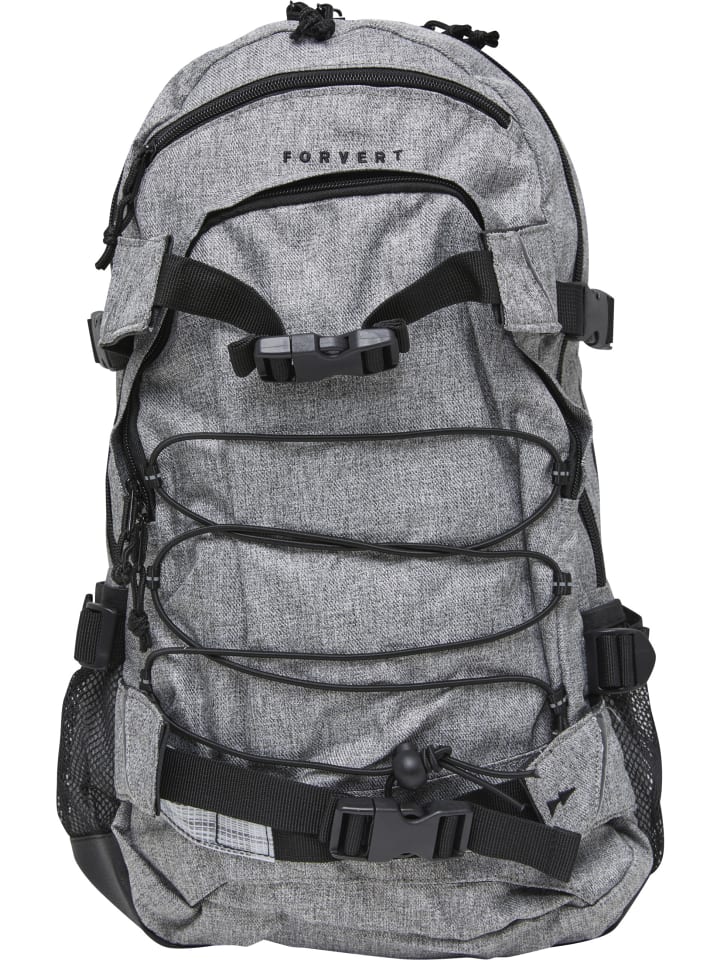Backpack in grey melange