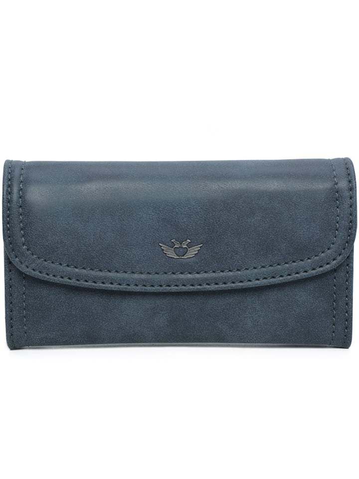 Fritzi12 Heide Vintage Geldbörse 19.5 cm true blue