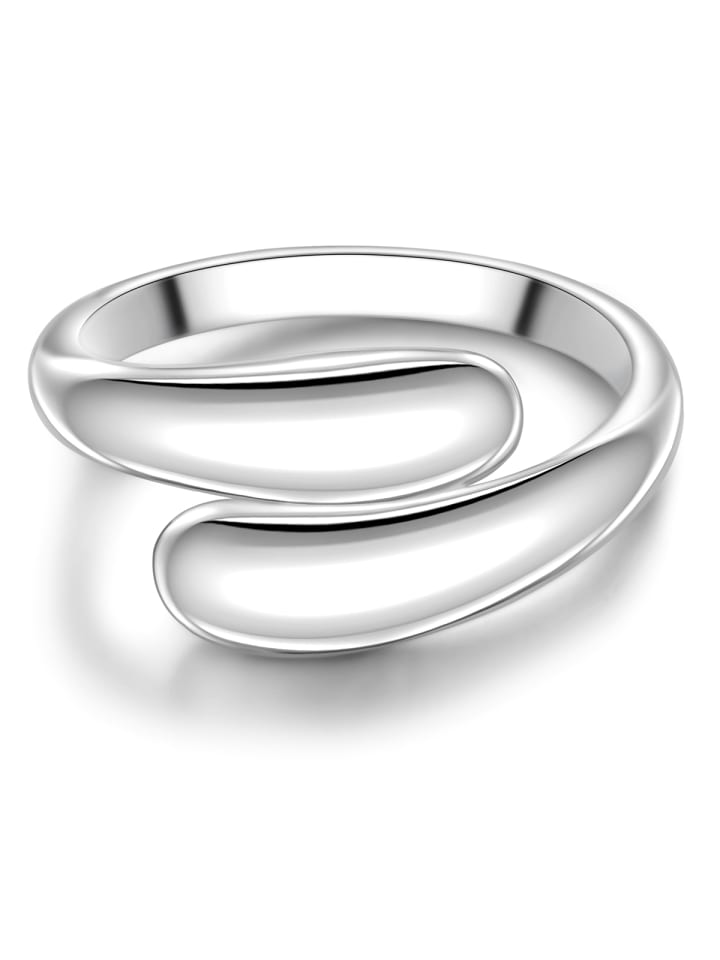 Ring aus Sterling Silber in silber