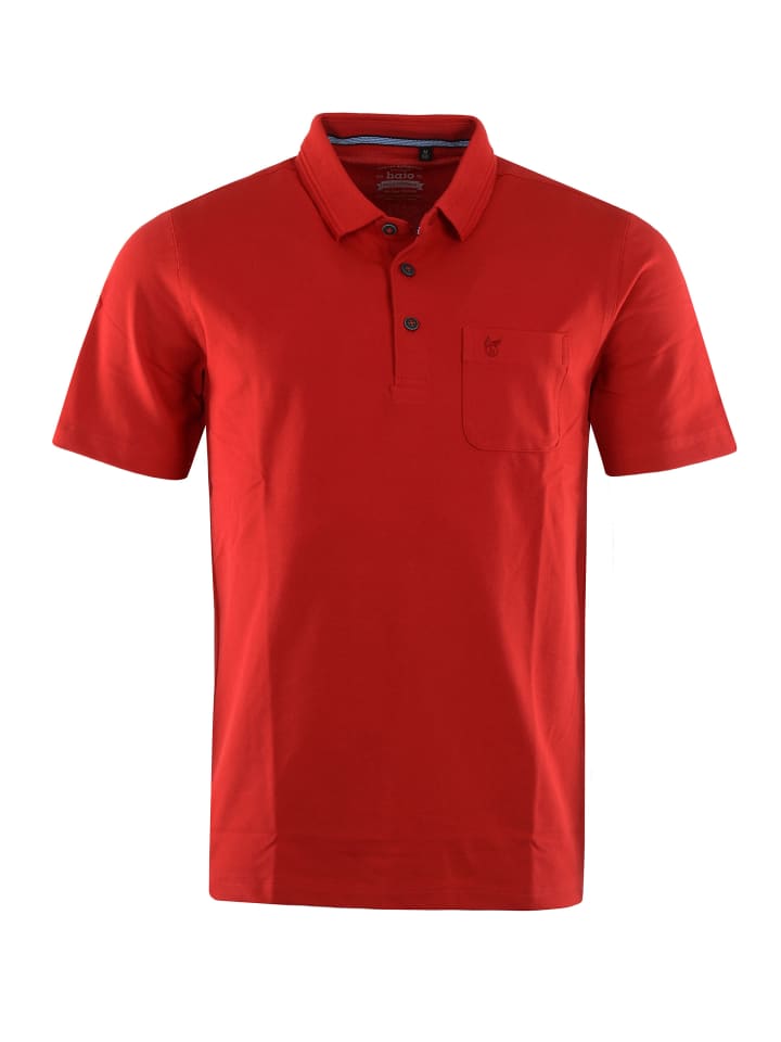 Poloshirt Pique in Lava