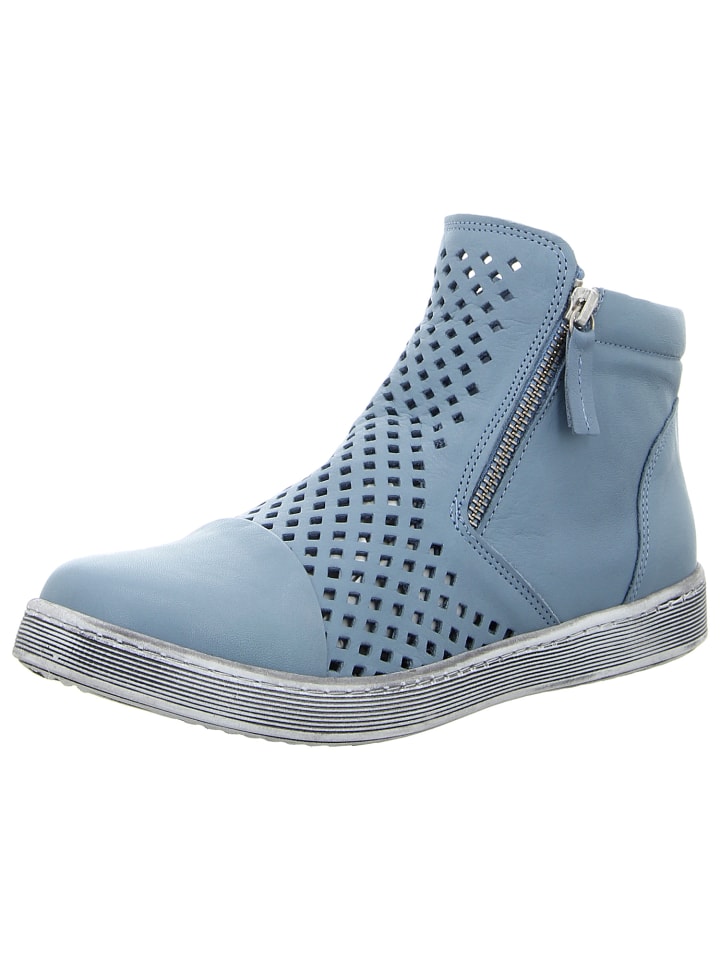Stiefelette in blau