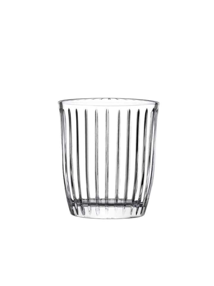 Pasabahce Joy Trinkgläser - elegantes Design, 280 ml - 4er Set in Transparent