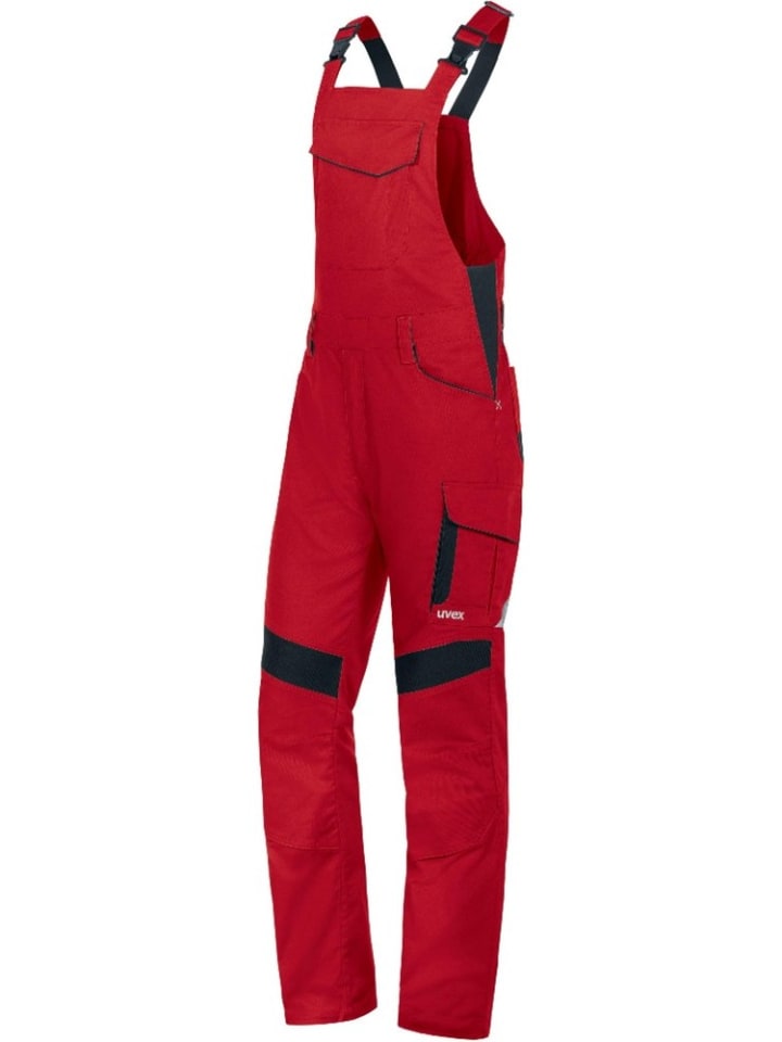 Latzhose in Rot