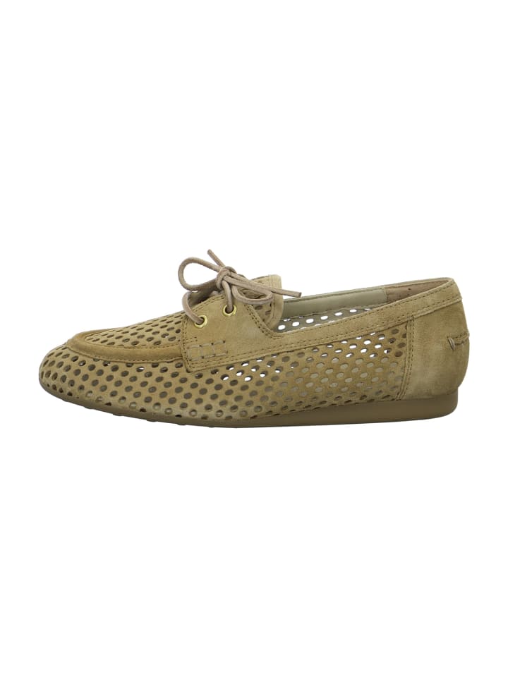 Klassische Schnürschuhe in Beige