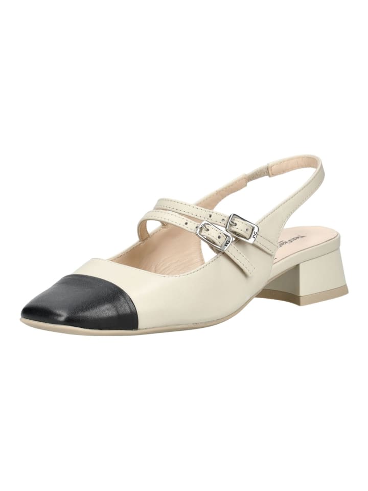 Pumps Schwarz/Beige