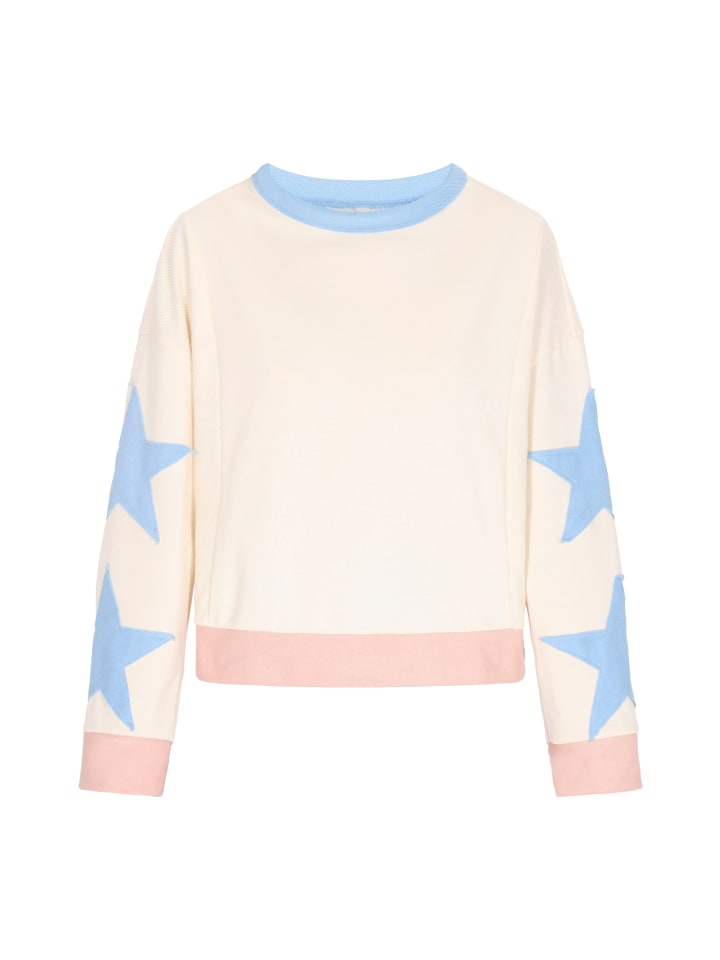 Women Sweatshirt in Light Beige