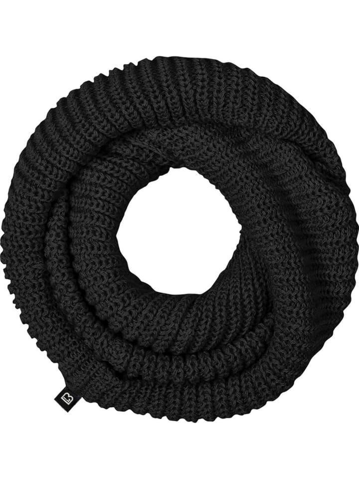 Schal "Loop Knitted" in Schwarz