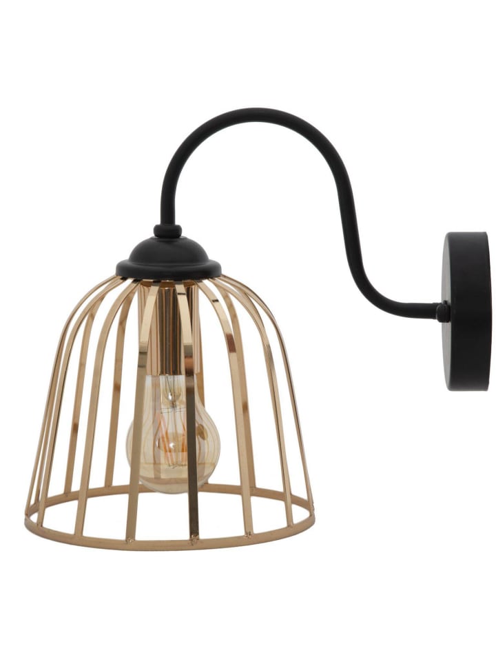 Lampe in schwarz