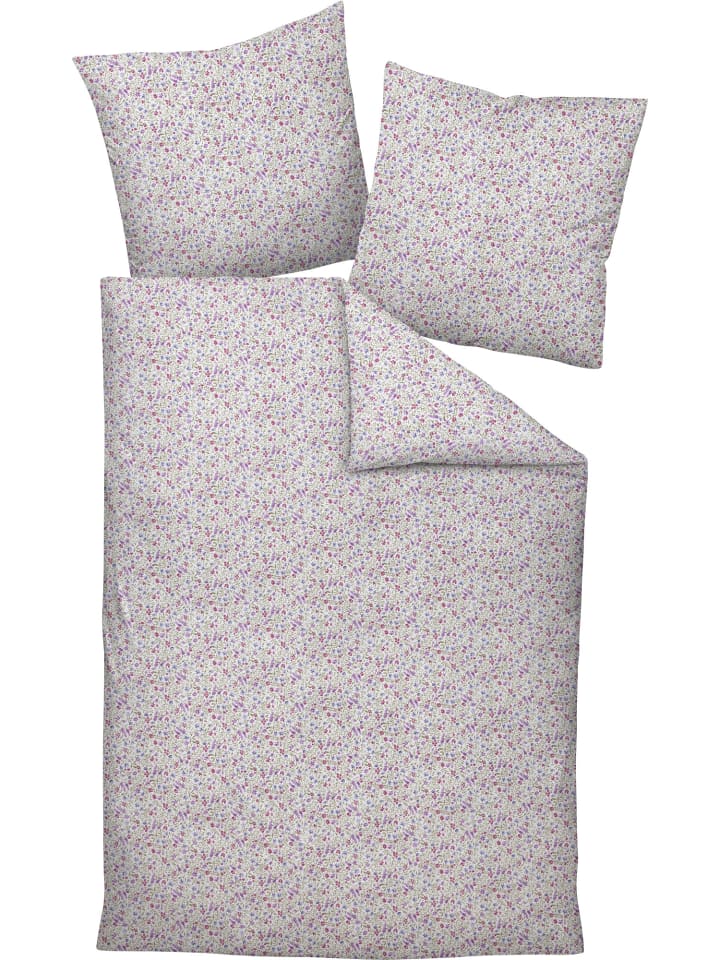 Mako-Soft-Seersucker Bettwäsche in mauve