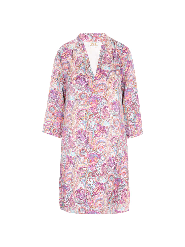 Women Dress in purple multicolor