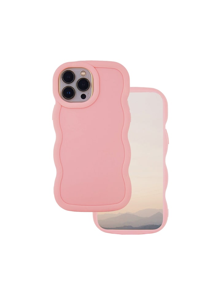 Candy Case Hülle Schutz Handyhülle kompatibel mit iPhone 16 Plus Pink in Pink