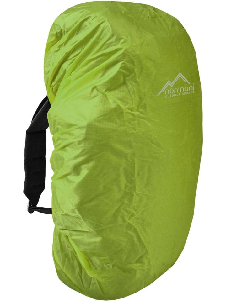 Rucksackcover Regenhülle Regenschutz 20 bis 130 Liter in Limette